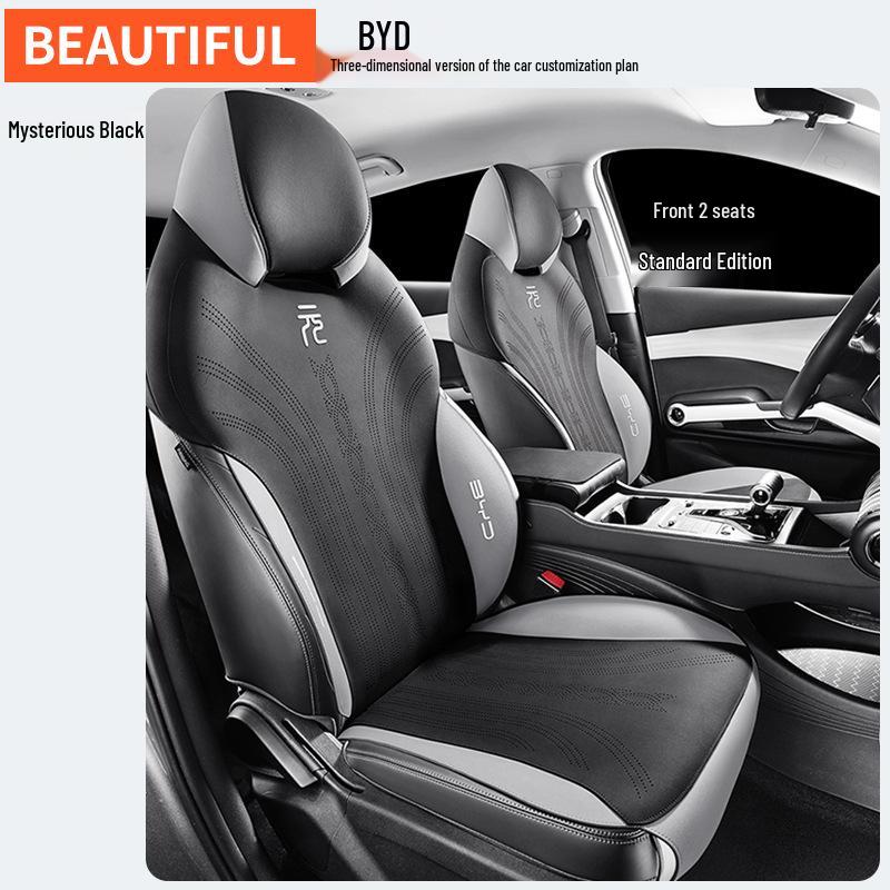 ZFL Sports Leather All-Season Seat Cushion for BYD Yuan PLUS