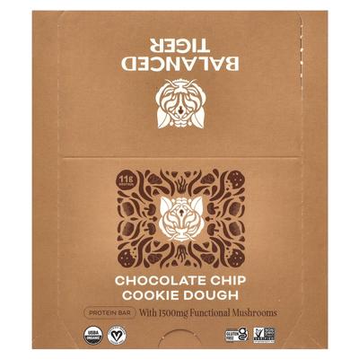 Proteinriegel, Chocolate Chip Cookie Dough, 12 Riegel, 1,55 oz (44 g) Jeder
