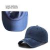 OEM Custom Logo Washed Soft Top Vintage Dad Hats Adjustable Plain Custom Baseball Cap for Men Women