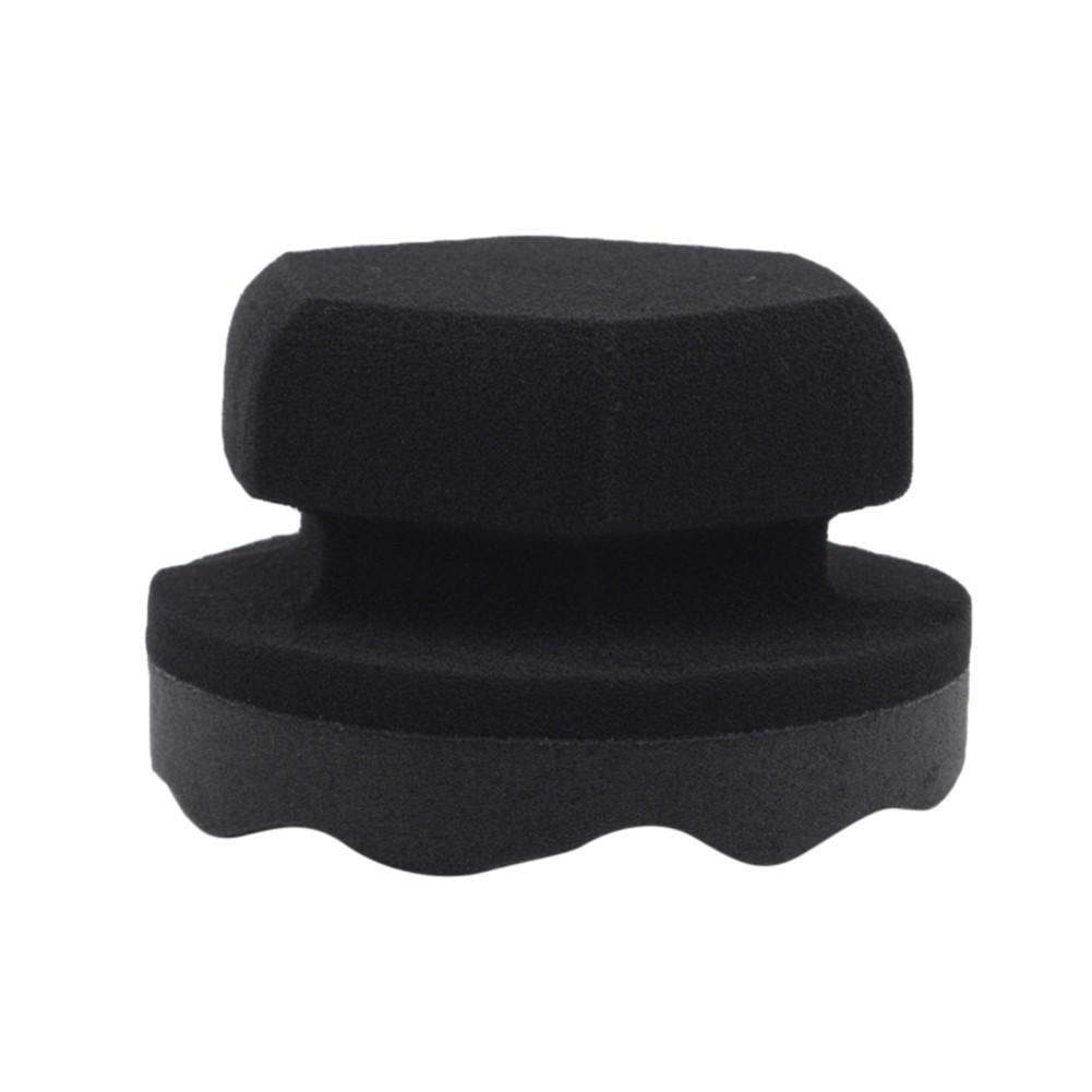 Car Tire Waxing Polishing Sponge Pads Auto Car Detail Polishing Disc Black Tire Cleaning Tool Removes Scratches Detail Brush