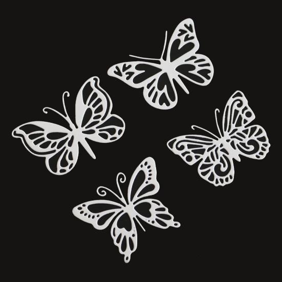 Butterfly Flower Metal Cutting Die for DIY Scrapbooking Album Craft Project