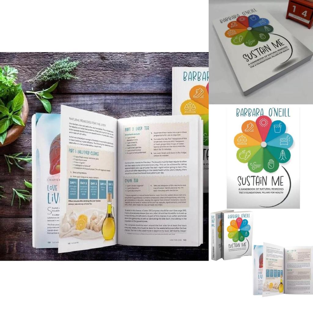 By Sustain Me Barbara Oneill New Book For Guidance Personal Health Living Growth