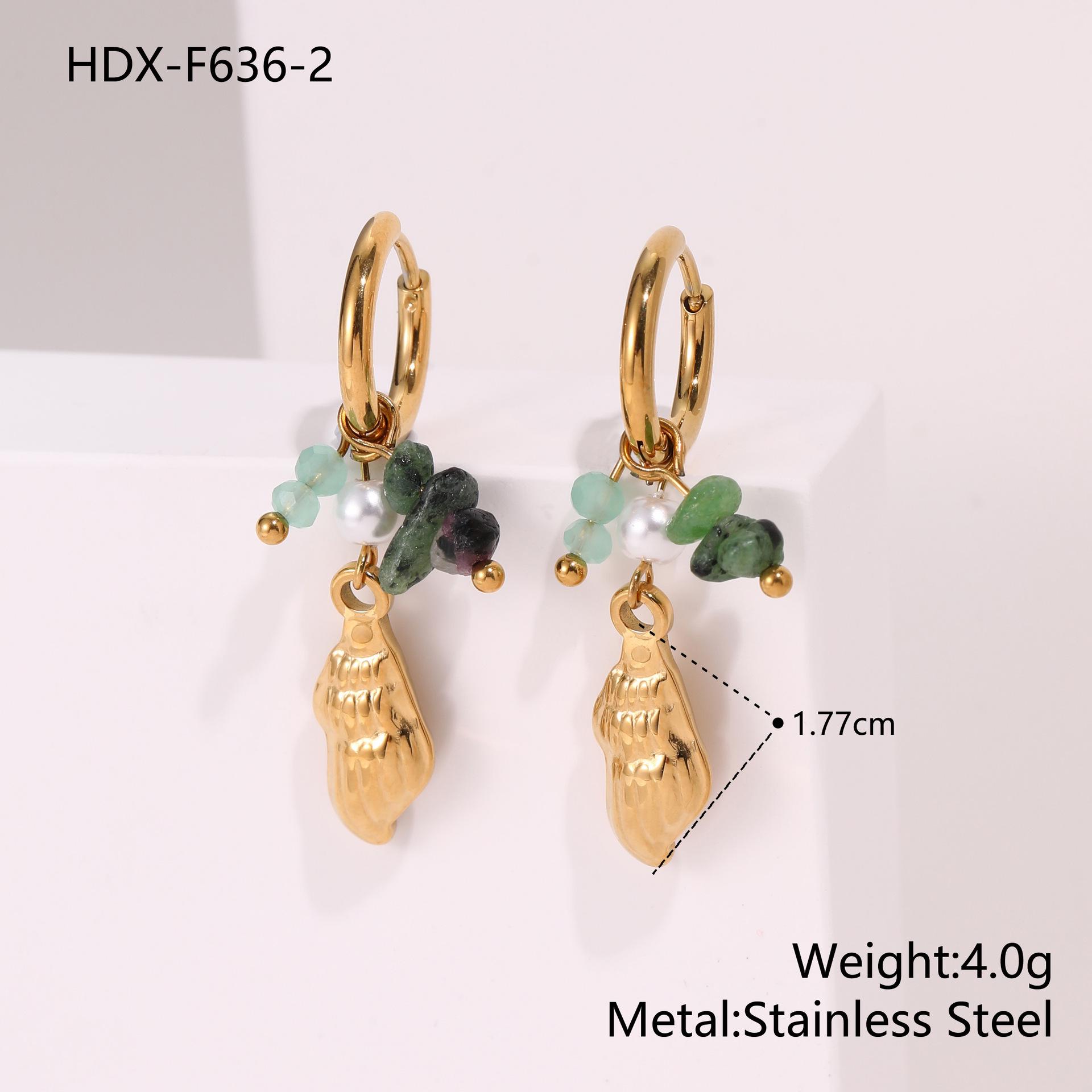 

Gold-Plated Starfish & Seashell Stainless Steel Ear Cuffs – European & American Ocean Holiday Style