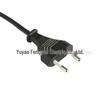 2m European Standard Extension Cord Type C, 1-to-2 Plug, 0.75mm² Wire