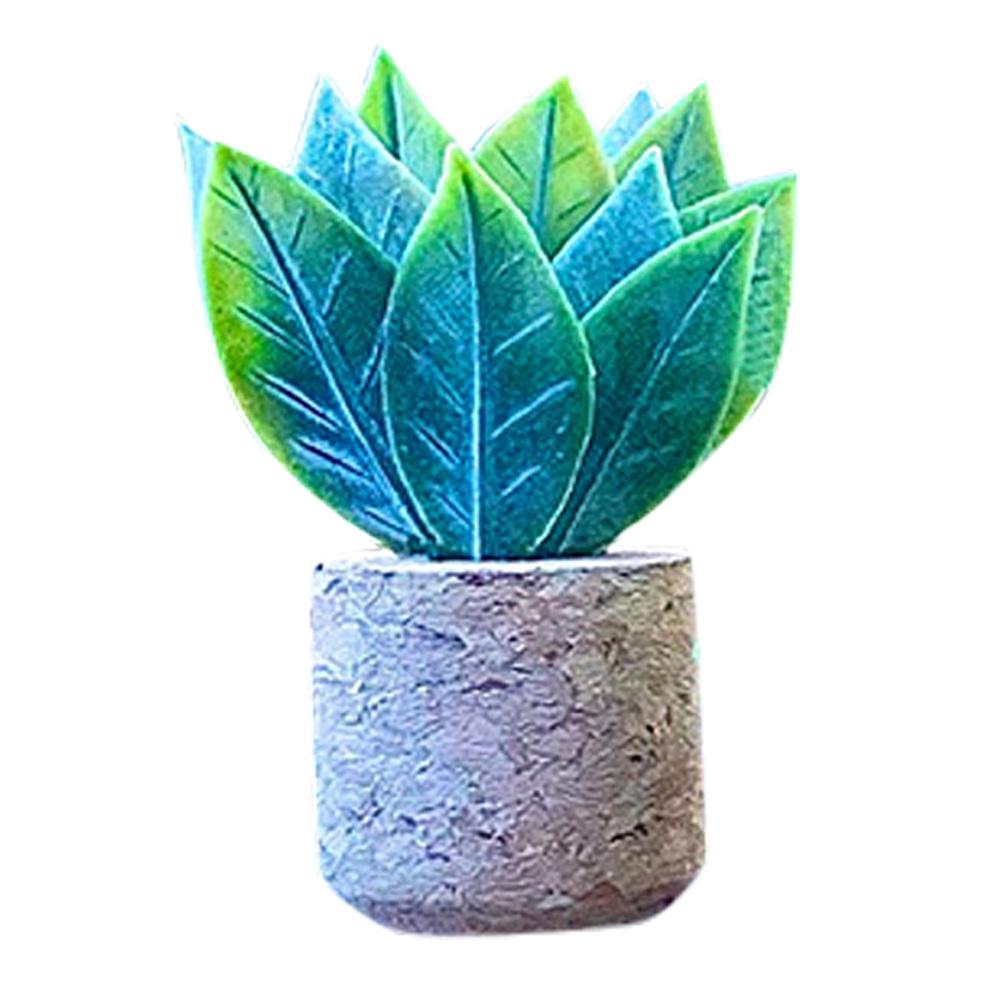 3D Artificial Plants Shape Aromatherapy Vent Car Love Air Stone Perfume Car Diffuser Perfume Clip Car Interior Accessories