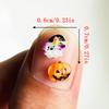 60 Pcs Cute Mini Halloween Pumpkin Head, Skull Ghost, Peach Heart Resin Charm Design Diy Nail Decoration Jewelry Accessory A117