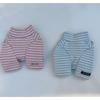 Korean Style Striped Base Layer Clothes for Bichon, Teddy, Maltese Dogs & Cats