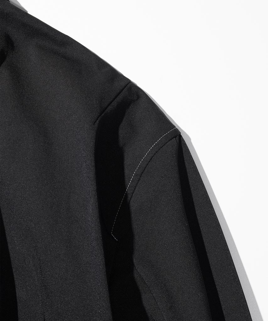 Massnoun Inverted Incision Blouson Jacket Mshjk001-Bk