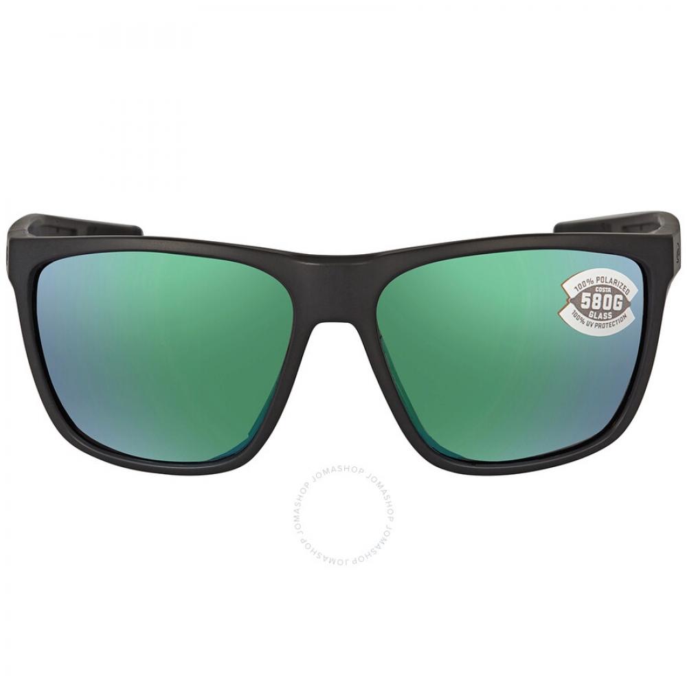

Costa Del Mar FERG XL Green Mirror Polarized Glass Men s Sunglasses 6S9012 901202 62