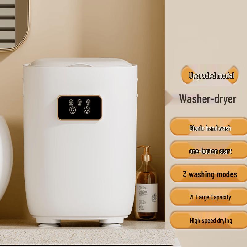 ZISIZ Mini Automatic Underwear and Sock Washer