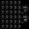 30 Pieces Acrylic Table Numbers 1-30 for Wedding Reception Clear Table Number Signs 1-30 with Stand Hexagonal Rectangle for Wedding Event Party
