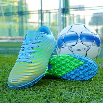 Cross-border New Student Football Shoes Professional Grass Training Shoes Non-slip Broken Nails Indoor Football Shoes Factory Straight Hair