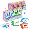 96 Color Geometry Cognitive Learning Education Cards Children'S Early Education Puzzle Thinking Training