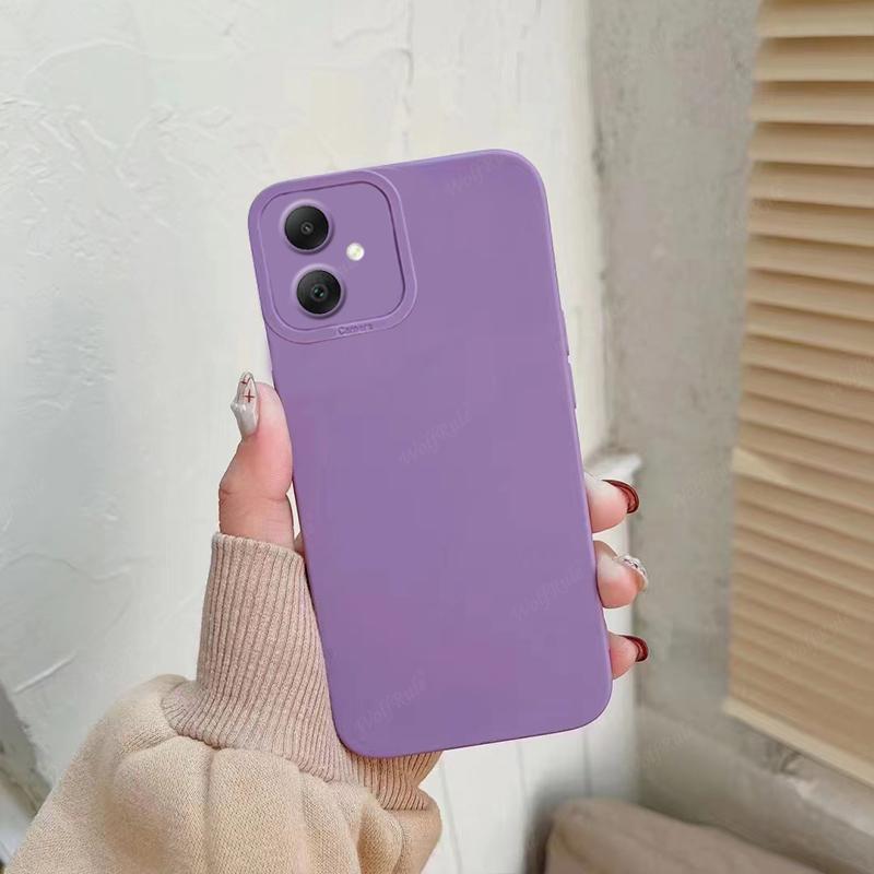 For Samsung Galaxy A05 Case Cover Samsung A05 Capas New Camera Protector Silicone Colour Shockproof TPU Soft Fundas Samsung A05