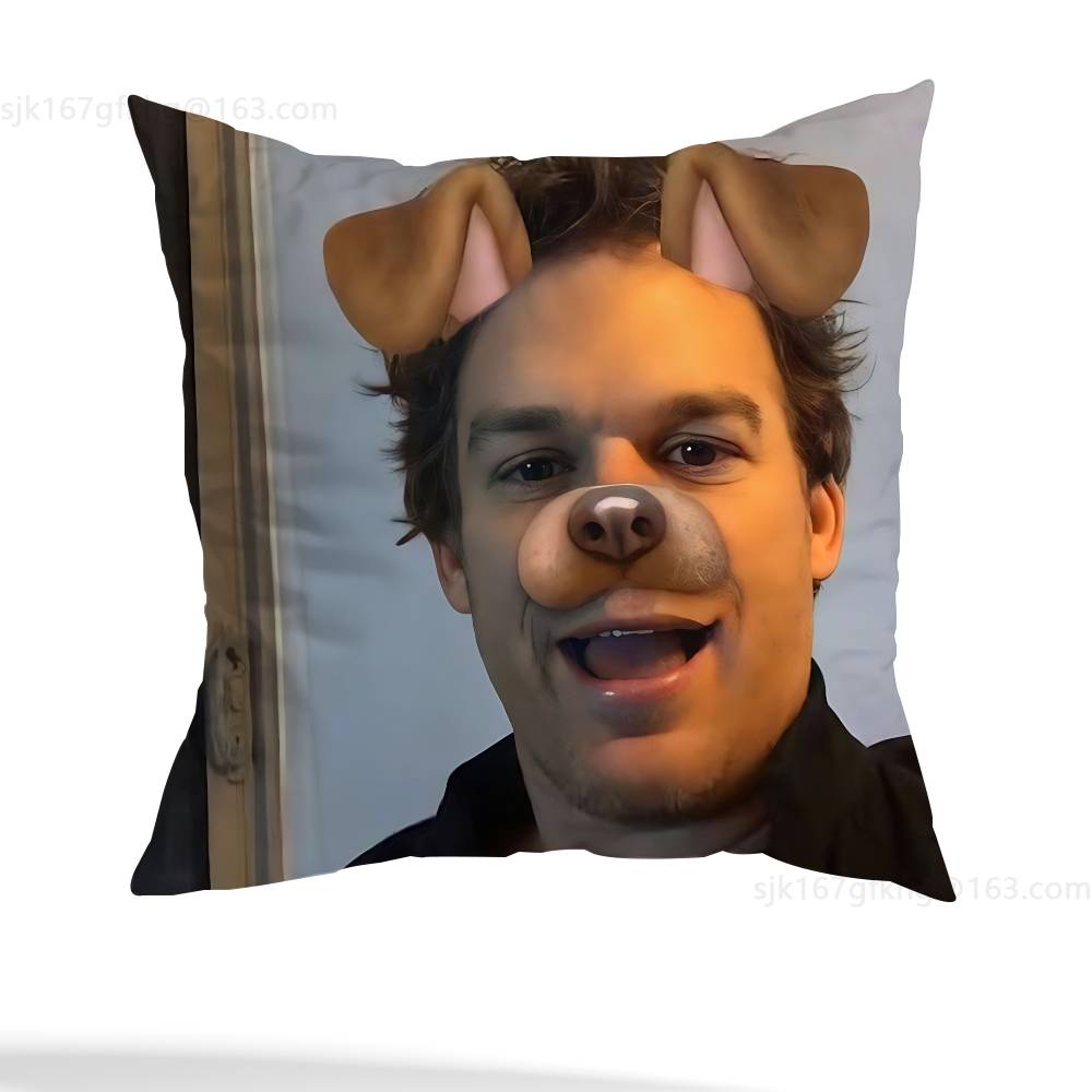 D-Dexter Pillow Case Sofa Living Room Bedroom Headboard Backrest Cushion Square Cushion Nap Time