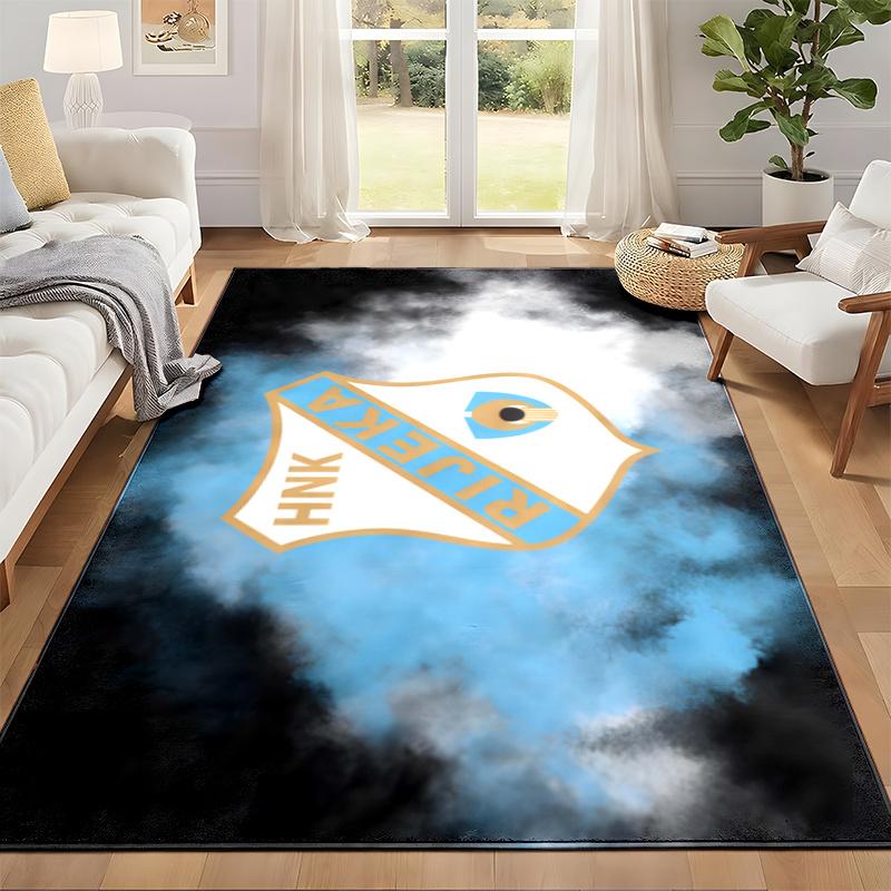 HNK Rijeka Carpet Door Mat for Living Room or Bedroom Protective Mat Under Chair Office Decoration Christmas Gift Birthday Present