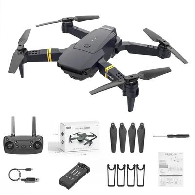 E58 Rc Drone Giocattolo Doppia Fotocamera Flusso Ottico Posizionamento WiFi FPV Elicottero Quadcopter Pieghevole Aerea Selfie Regalo per Bambini