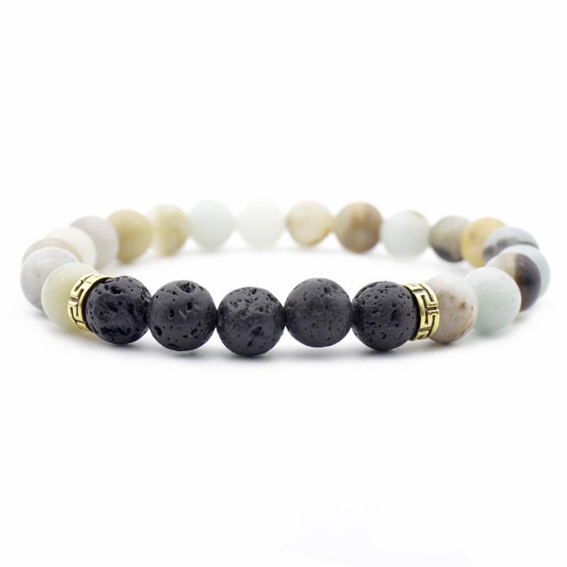 Lava Stone Essential Oil Adjustable Yoga Bracelet