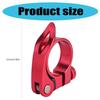 Road Bike Seat Tube Clip Bike Saddles Seat Clamps Bicycles Seatpost Clamp Aluminum Alloys 34.9mm Seat Tube Clamp