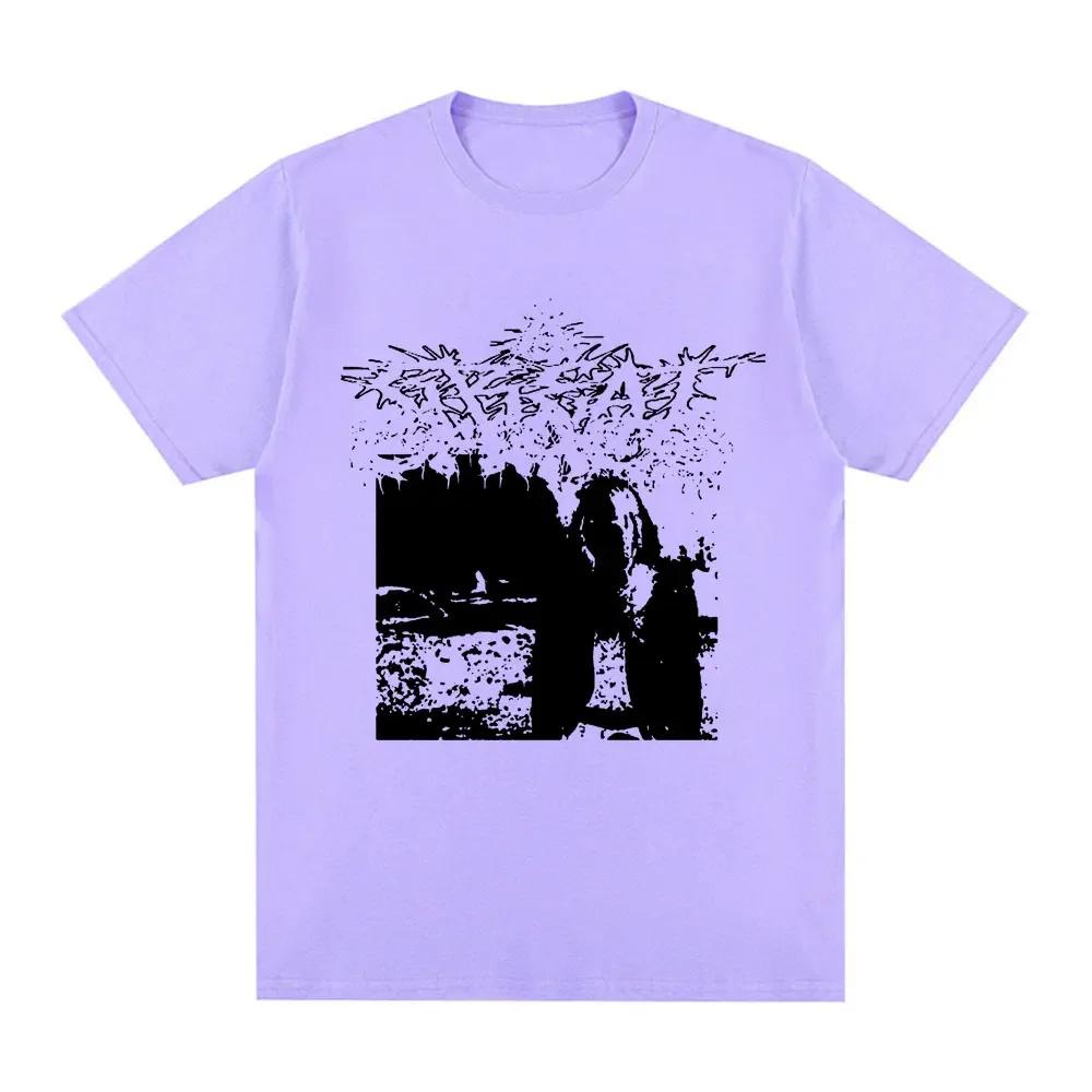 Ken Carson A Great Chaos Album T-shirt Herr Dam Sommar 100% Bomull Casual Överdimensionerade T-shirts Gotisk Opium Kortärmad T-shirt