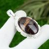 Mothers Day Deal 925 Silver Natural Red Snakeskin Jasper Ethnic Pendant Jewelry