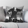 King Kong Takes Manhattan Square Pillowcase Polyester Linen Velvet Printed Decorative Throw Pillow Case Home Cushion Cover