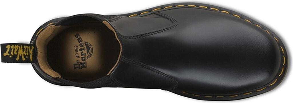 Ботинки Dr. Martens 2976 Yellow Stitch черные