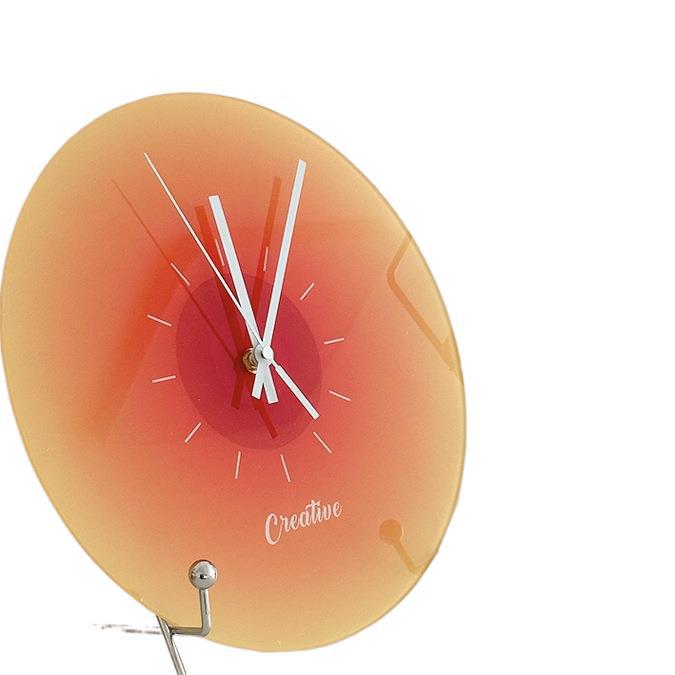 Retro Vinyl Record Wall & Desk Clock for Living Room or Office Decoration