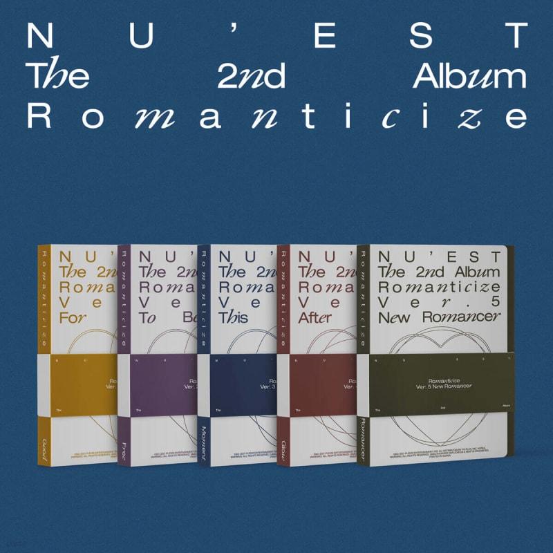 

NU EST 2nd Album - Romanticize [random delivery among ver.1/2/3/4/5]