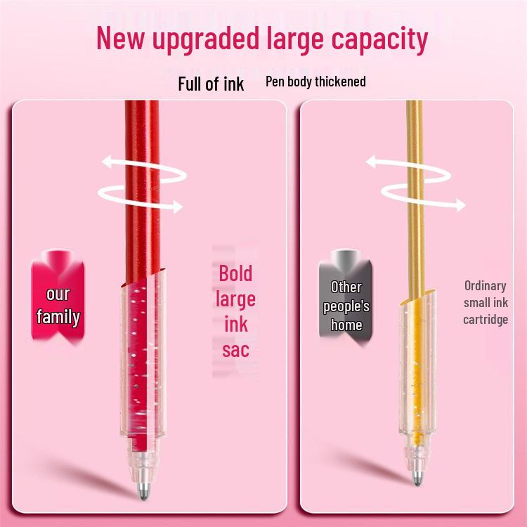 Luminous Color-Changing Glitter Gel Pen - Silver Light & Pearl Marker for Journaling