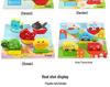Wooden 3D Animal Puzzle Board - Early Education Toy for Preschoolers