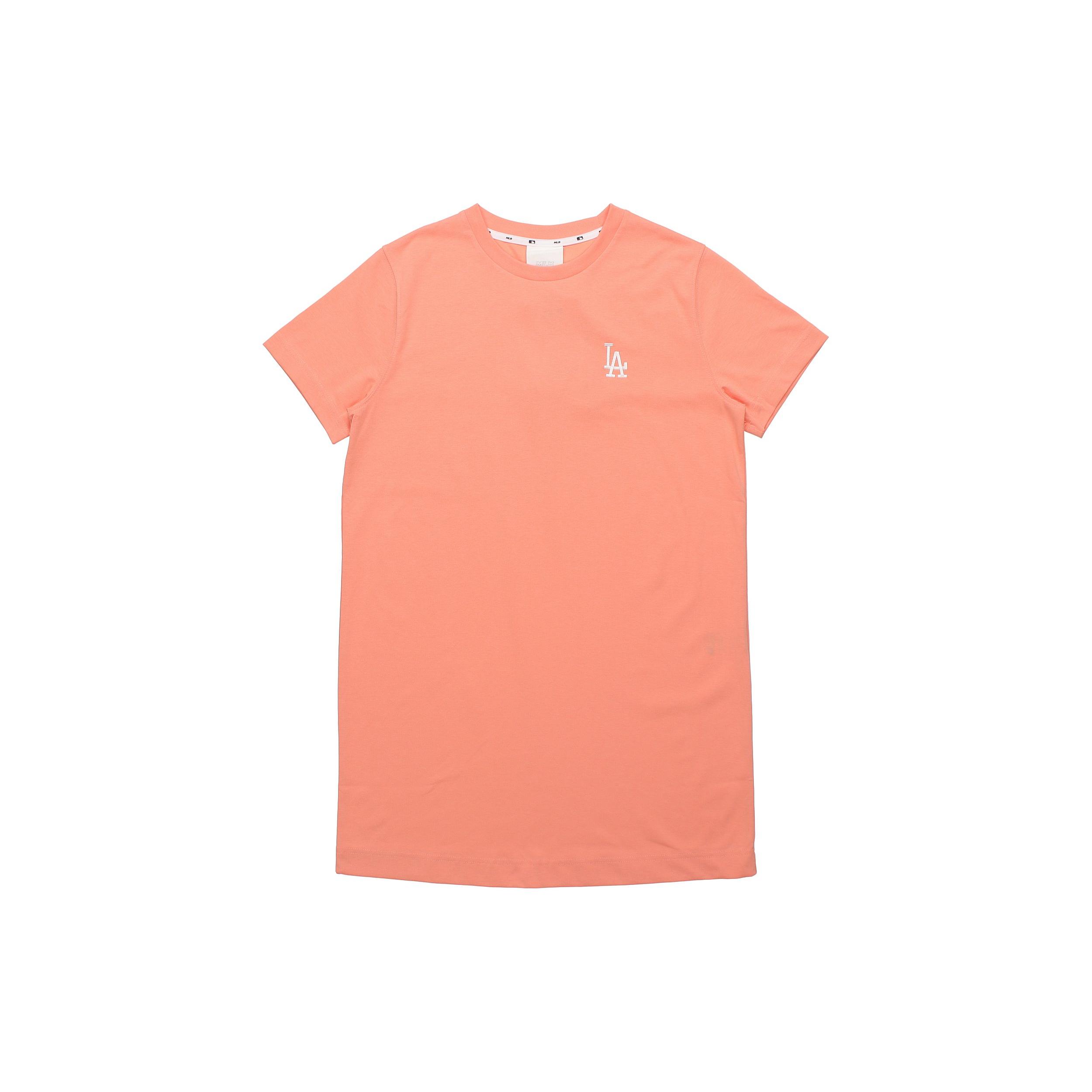 

New MLB Short Sleeved Dresses Women s Orange 31OP07031-07O XS