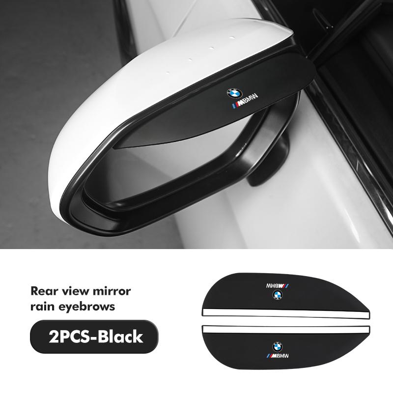 

2pcs Car Side Rearview Mirror Rain Eyebrow Sun Visor Protector For BMW X3 X5 M5 M3 E46 E90 E60 F10 E39 F30 E36 G30 E87 E70
