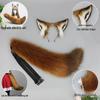 Plush Fox Ear Headband - Cute Cosplay Animal Hair Accessory