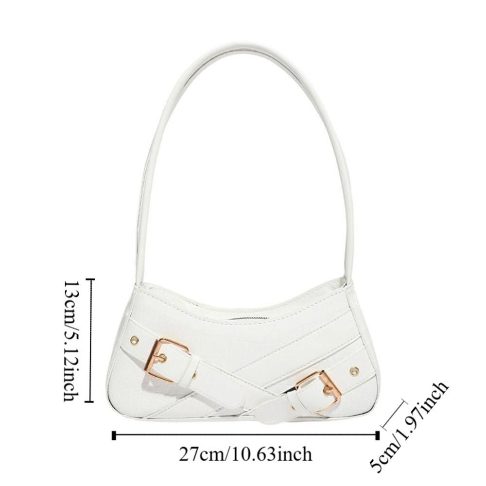 New Design Y2k Shoulder Bags Harajuku Spicy Girls Handbag Sweet Cool Belt Buckle Armpit Bag  Women
