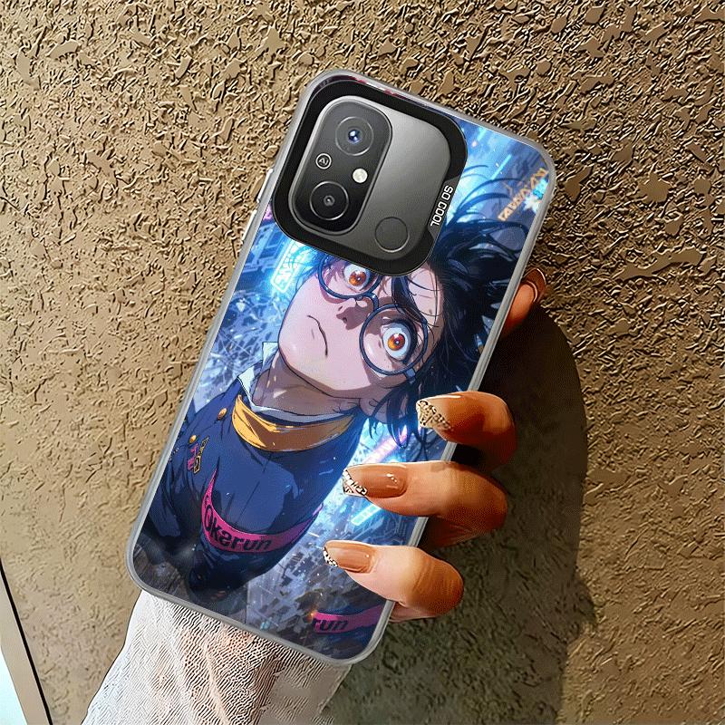 D-Dandadans O-Okarun Anime Shockproof Phone Case for Xiaomi Poco X7 X6 X5 X3 Pro F7 Ultra M8 Redmi 15C 15 14C 13C 12C 10C 13 12