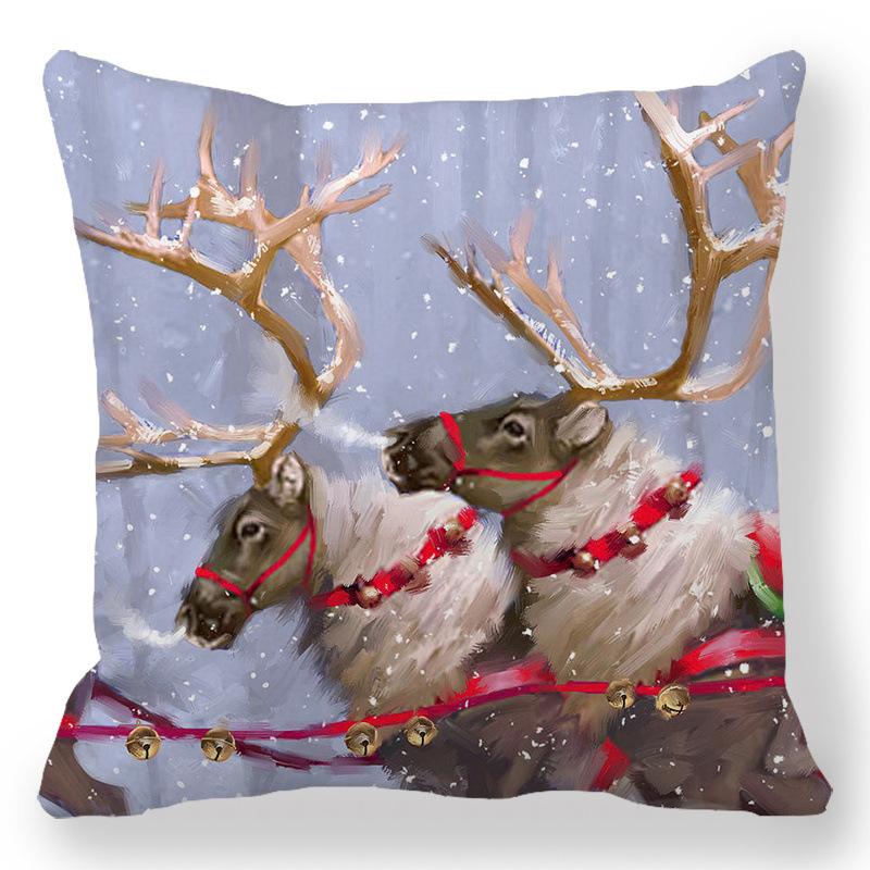 New Christmas Pillow Case 30*50cm,40*40cm,45x45cm, Cushion Cover Home Christmas Decoration Pillow Case