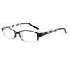 Men's and women's Trendy Print Metal Hinge Design Prescription Eyeglasses Clear And Durable Decorative Reading Eyeglasses