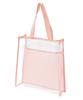 [JIGGYS SHOP] Genomskinlig Väska Rosa, Transparent, A4 Storlek, Pool, Simväska, Genomskinlig, Grön, Blå, Tote, Handväska, Fläckbeständig, PVC Vinyl, Unisex,