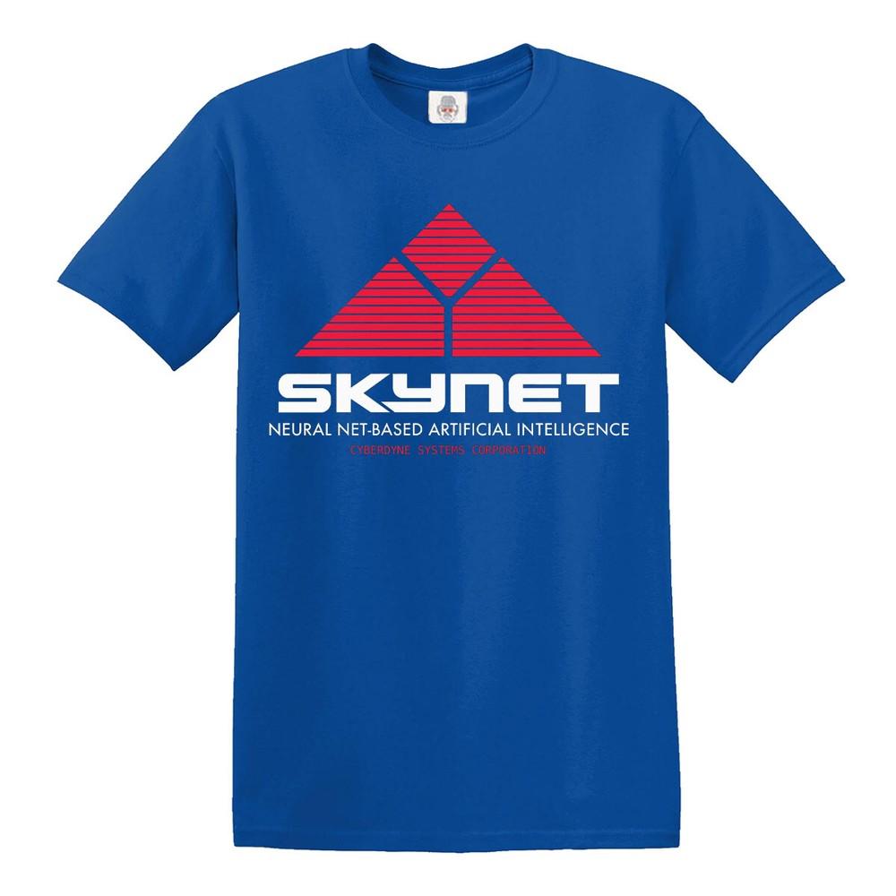 Neues Skynet Vintage T-Shirt Cyberdyne Retro Terminator Klassisches Oberteil Tee