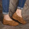 Women Mesh Flat Shoes Hollow Slip On Summer Open Breathable Single Shoes Flat Toe Sandals Fuzzy Boat Shoes Loafers