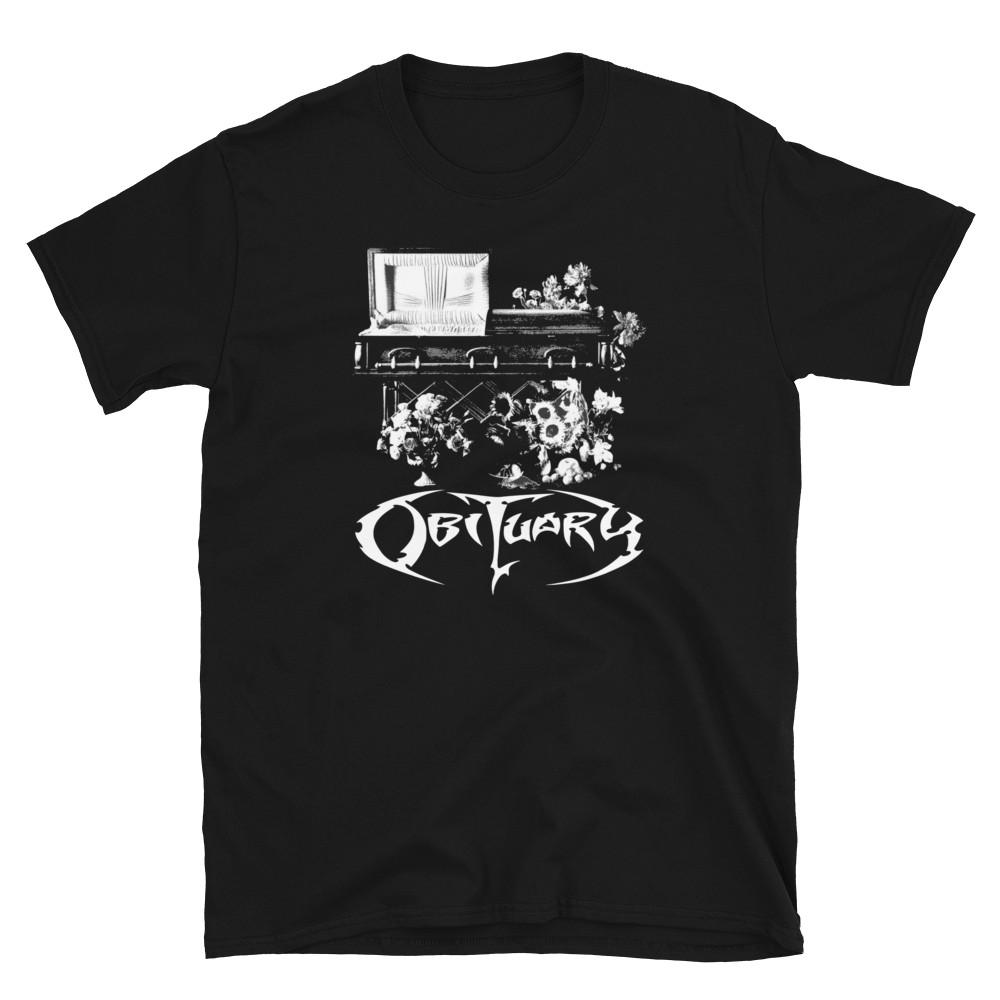 SLEEP WITH THE FLOWERS DEATH OBITUARY PRINTED TSHIRT Unisex T-Shirt XL