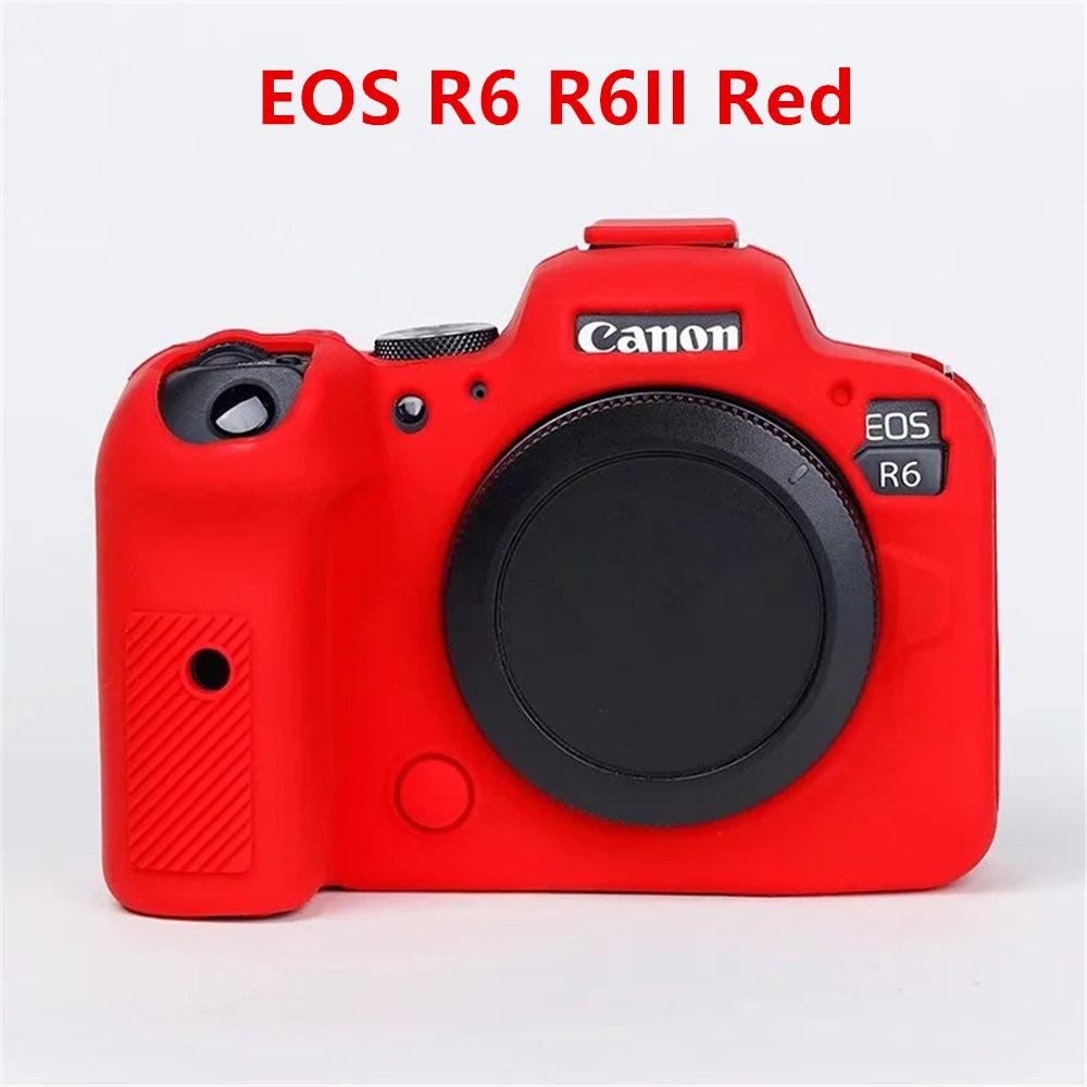 Soft Silicone Armor Camera Body Case For Canon EOS R10 R50 R100 R5 R6 R6II R7 R8 RP Protective Rubber Cover