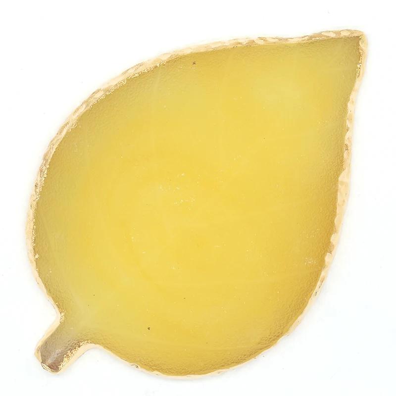 1PC Round Resin Agate Stone Nail Art Palette False Nail Tips Mixing Color Drawing Pallet Gel Polish Display Shelf Manicure Tool