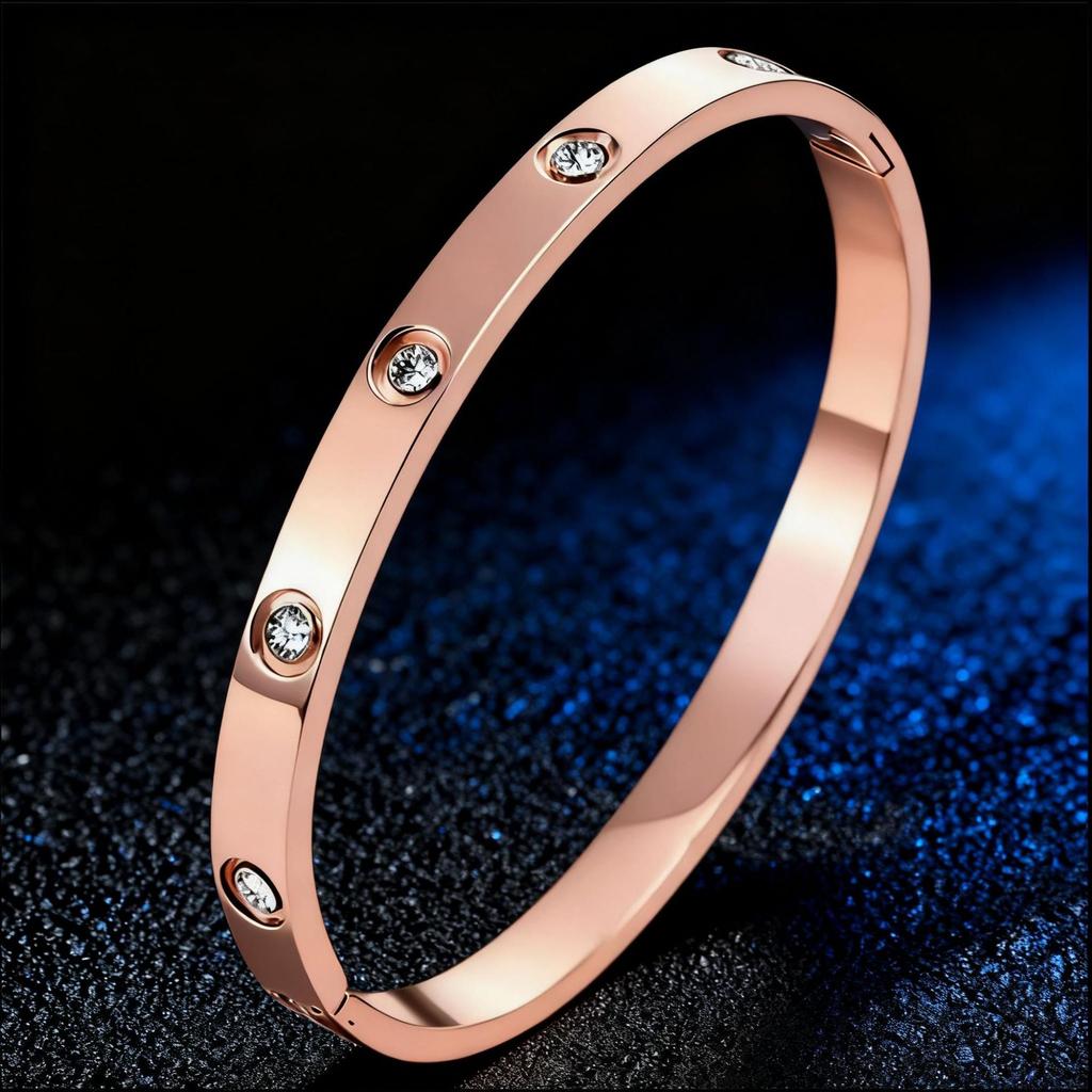 Bracelet Girls Niche Titanium Steel Jewelry Premium Sense Ins Wind Nail Opening Jewelry
