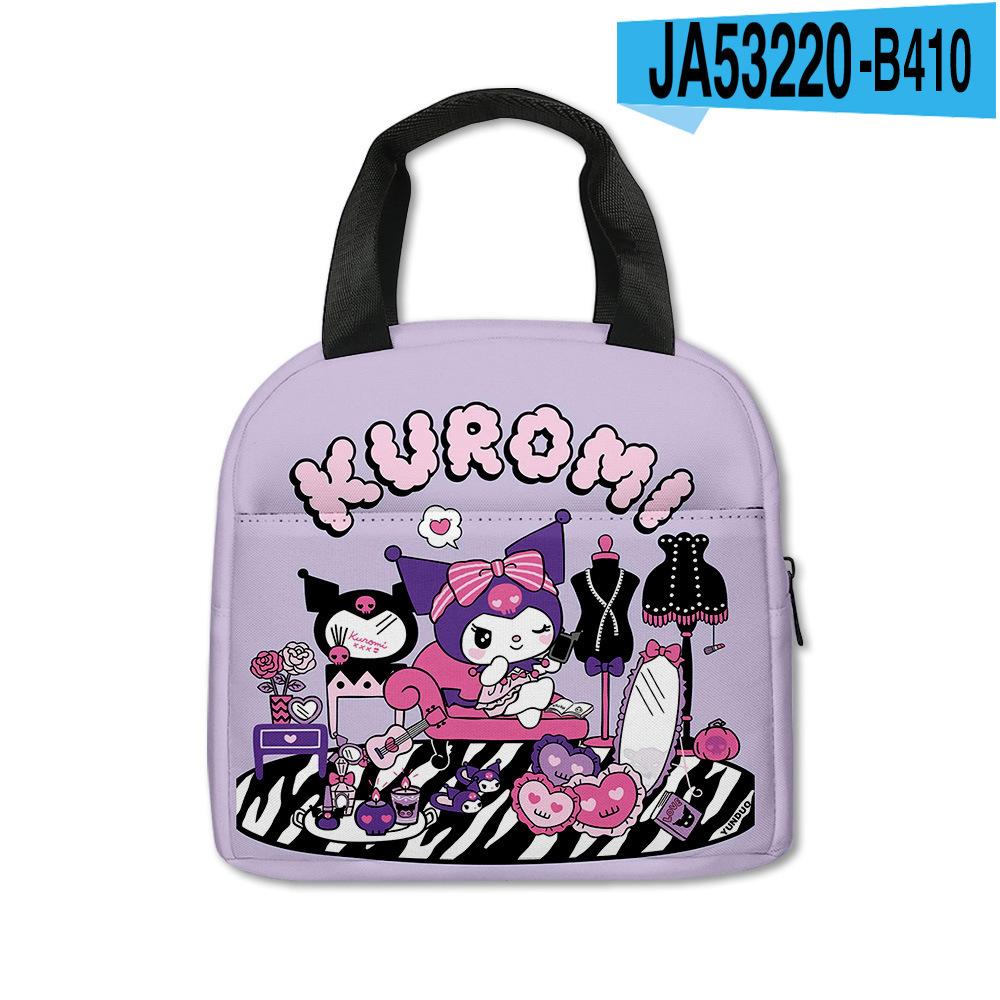 Cartoon Thermal Insulation Lunch Bag Portable Portable Lunch Bag Lunch Box Bag Student Office Worker With Meal Storage Bag