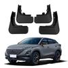 1 Set Black PP Plastic Car Mudguards for Chery O