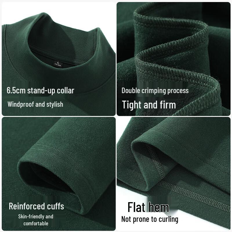 Jeanswest Men's Thermal Fleece Base Layer Top