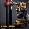 DEWALT 20V Cordless Brushless Impact Wrench CN plug (adapter included)