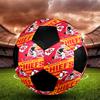 Kansas City Indoor Soccer Ball Colorful All Ages Size 5 Machine Stitched PVC Competition Ready Durable High-Bounce
